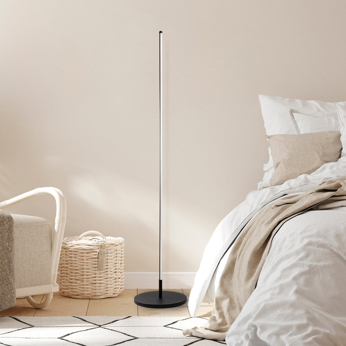 Floor lamps - Floor lamp Black Metal Sylvan - Dimehouse