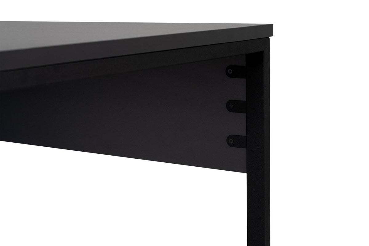 Desks - Desk anthracite with black - 240x60 cm - Melamine - Twin - Dimehouse