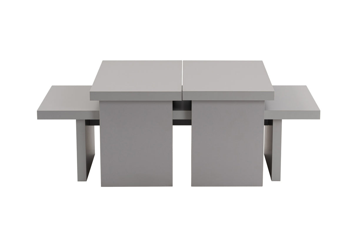 Coffee tables - Coffee table Gray Melamine Rebellion - Dimehouse
