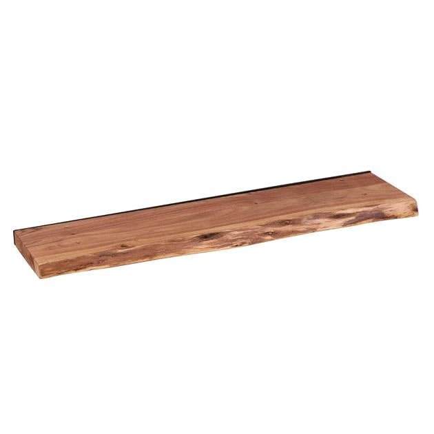 Wall shelf Durris DH Interior Acacia LxWxH 93x22x7 Acacia wood White photo front view