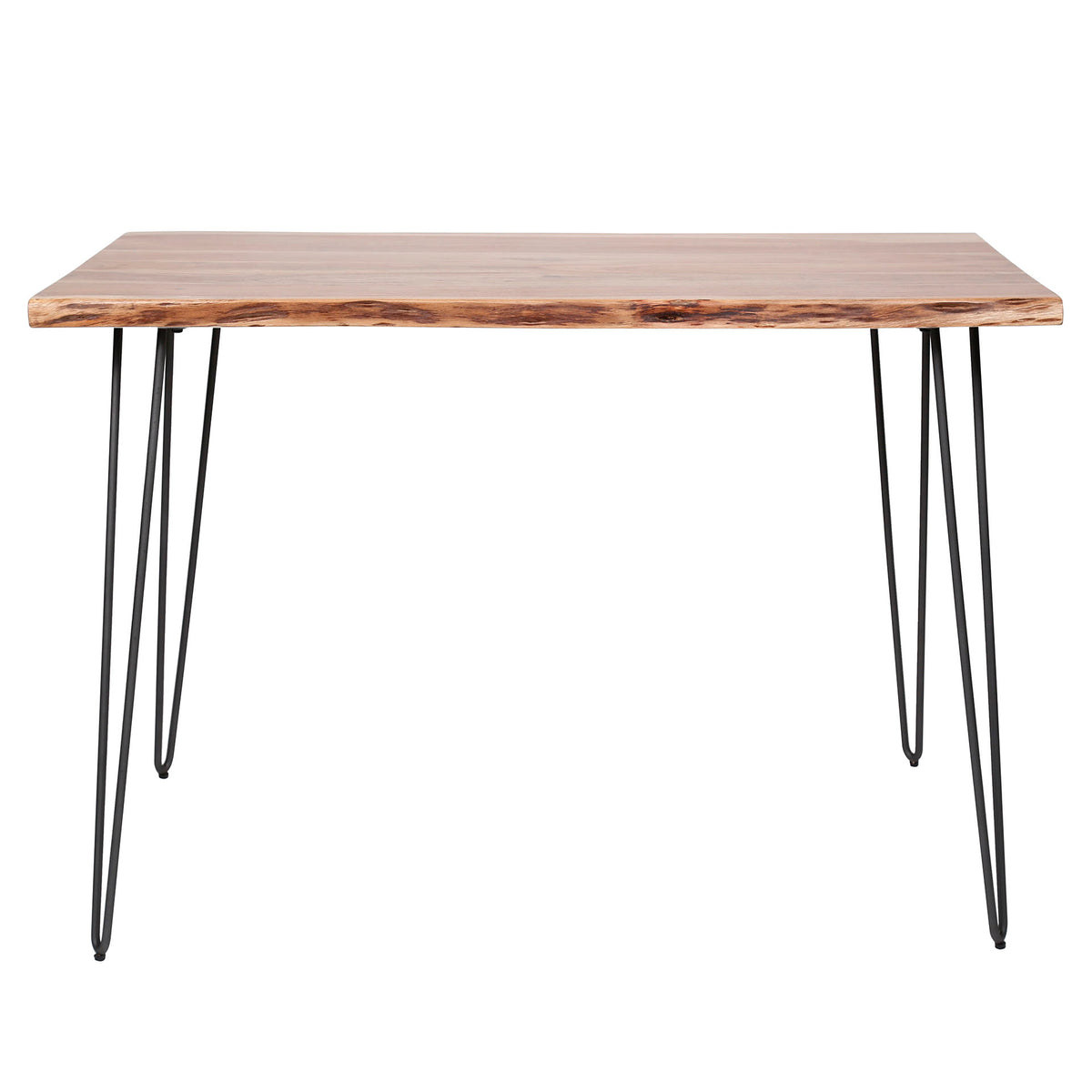 Bar tables - Industrial Bar table Acacia wood Elin 130 cm - Dimehouse