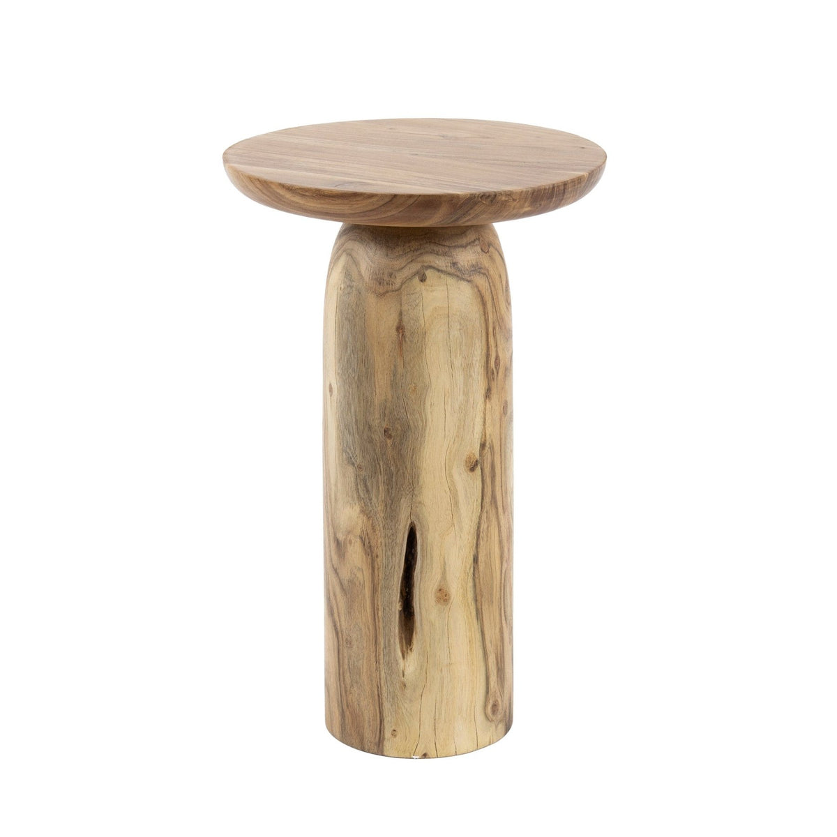 Side tables - Side table Nova - Solid Acacia wood - 55 cm High - Dimehouse