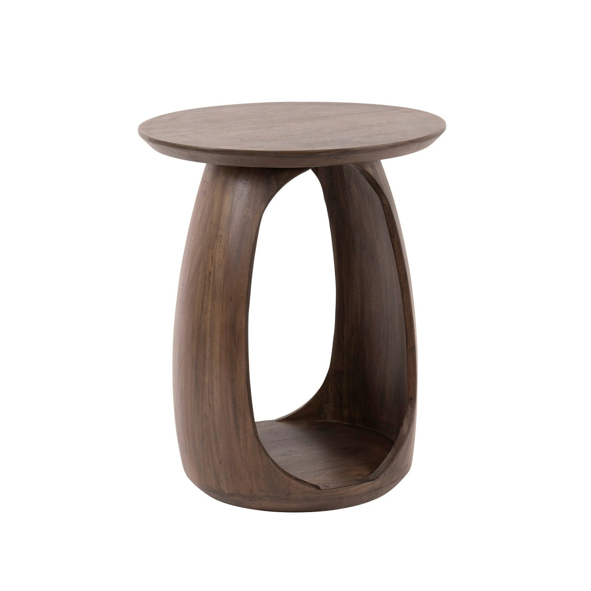Side tables - Side table Juno Acacia Brown 45x45x56 cm - Dimehouse