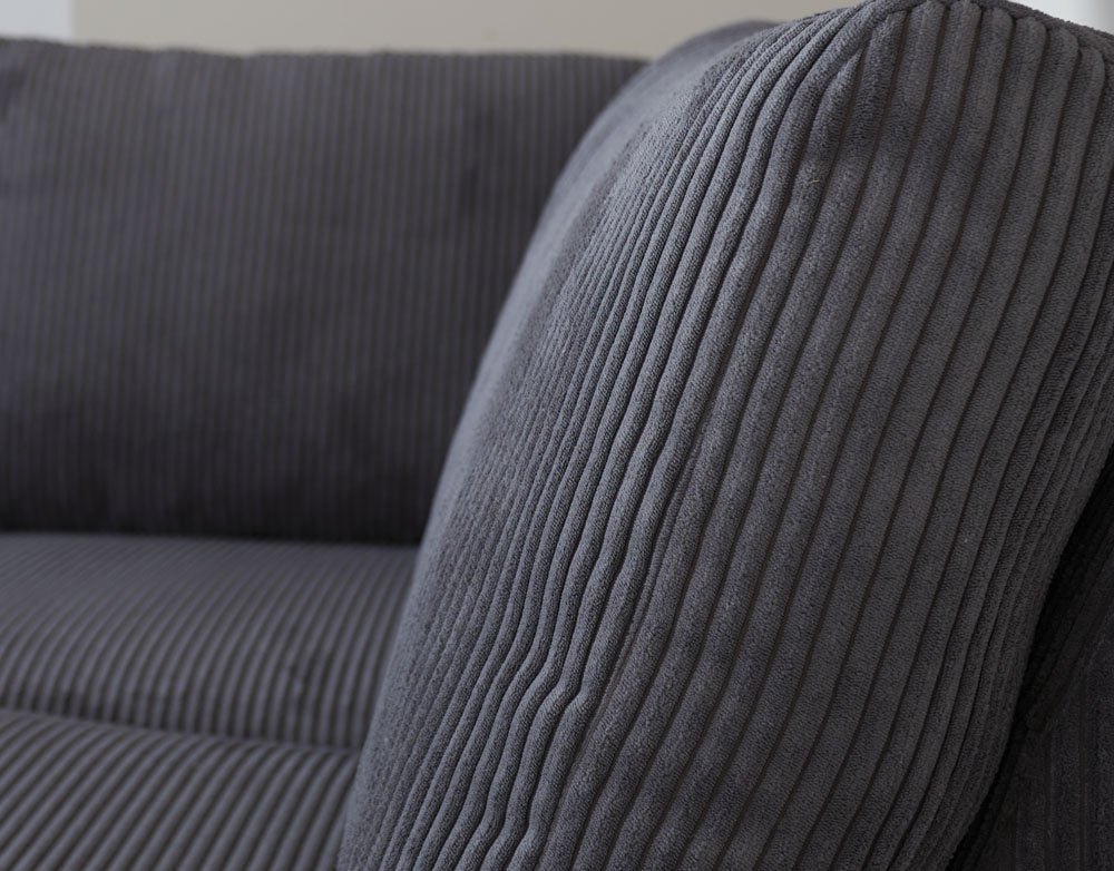 Sofa Gabi DeGeBe Anthracite Fabric Atmospheric photo detail
