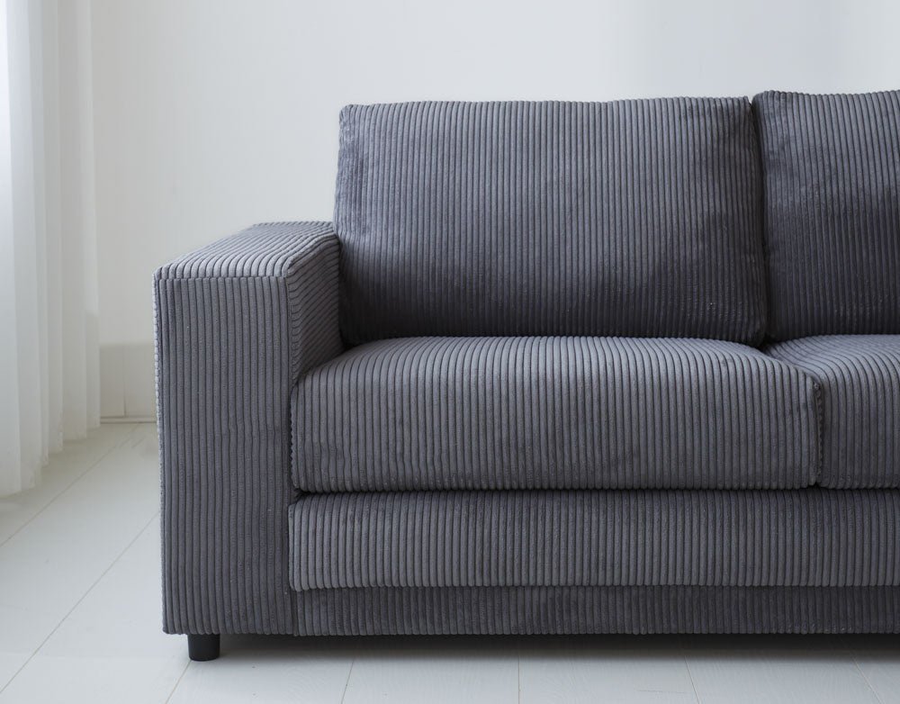 Sofa Gabi DeGeBe Anthracite Fabric Atmospheric photo detail