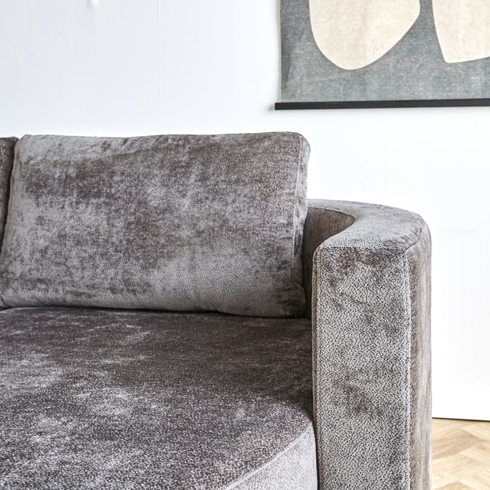 Sofa Bella Dimehouse Gray LxWxH 138x98x55 Fabric Atmospheric photo detail