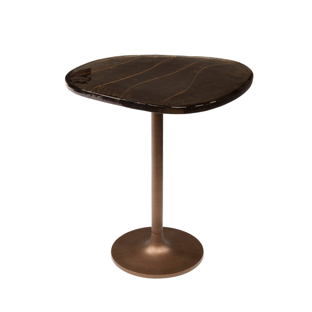 Side tables - Side table Aurum Antique Copper 55 cm - Dimehouse