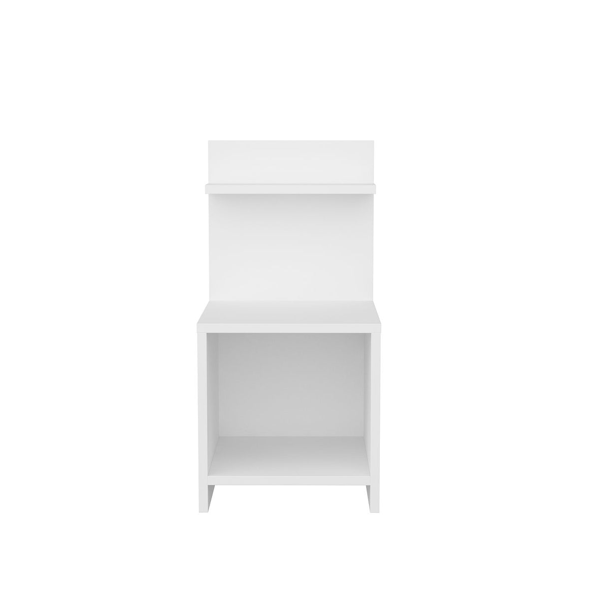 Ullman bedside table white 35.6 x 37.4 x 72 cm Melamine coated wood composite