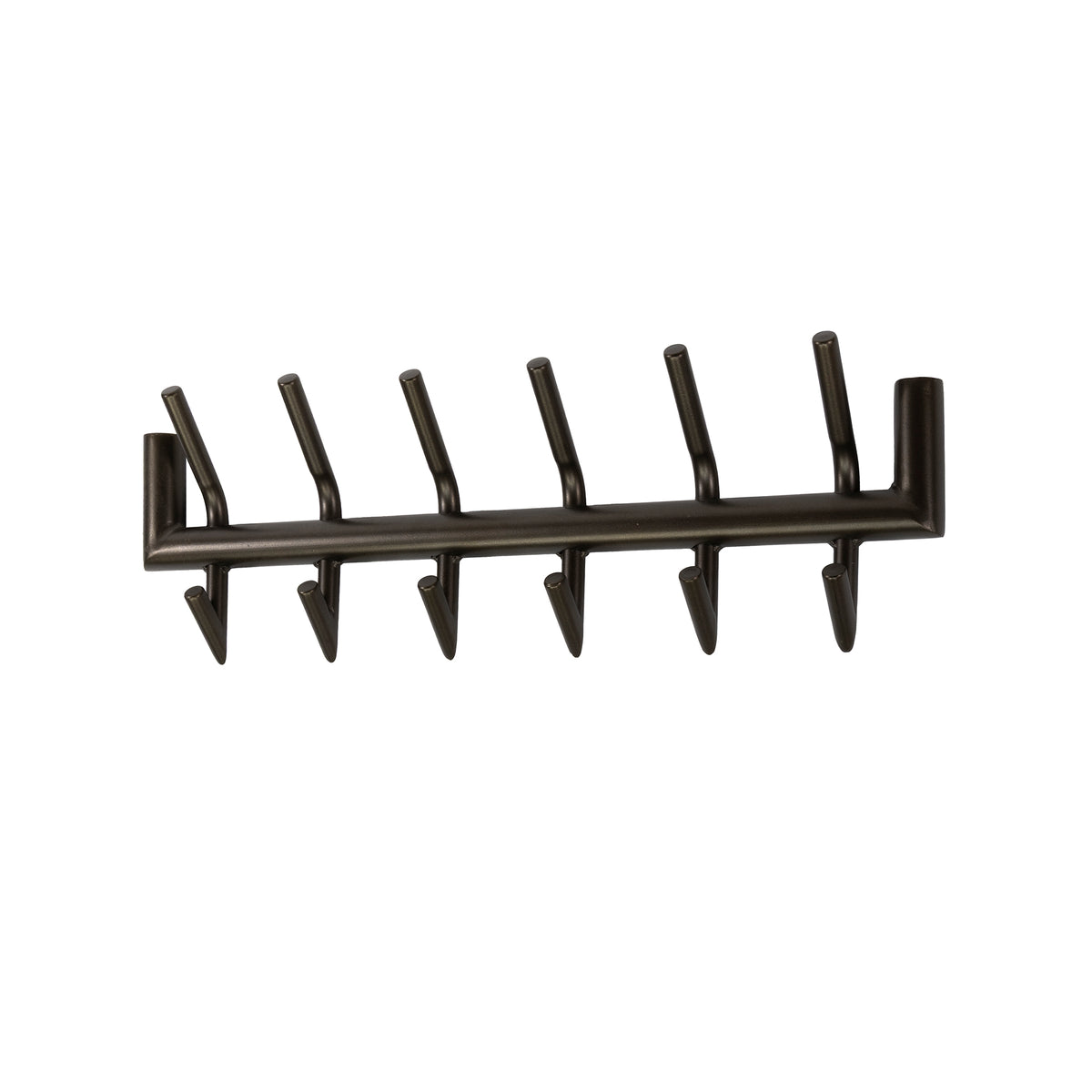 Coat racks - Coat rack Kym Drift brown 2x6 hooks - Dimehouse