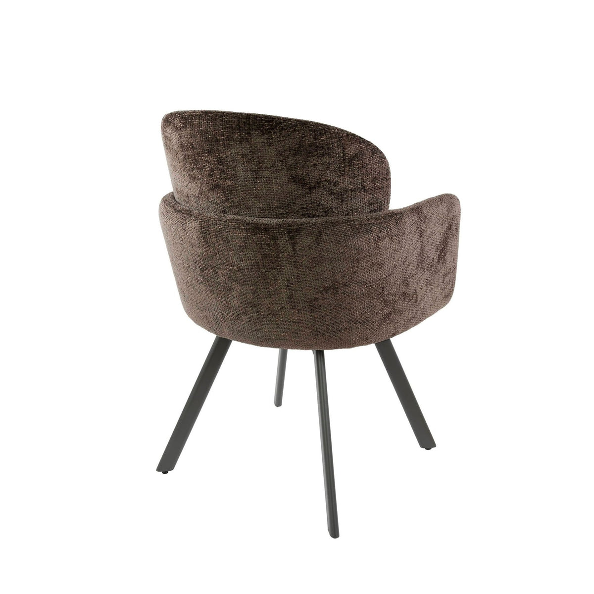 Dining room chairs - Set of 2 Modern dining room chairs Luma Hoven Rich Taupe - Dimehouse