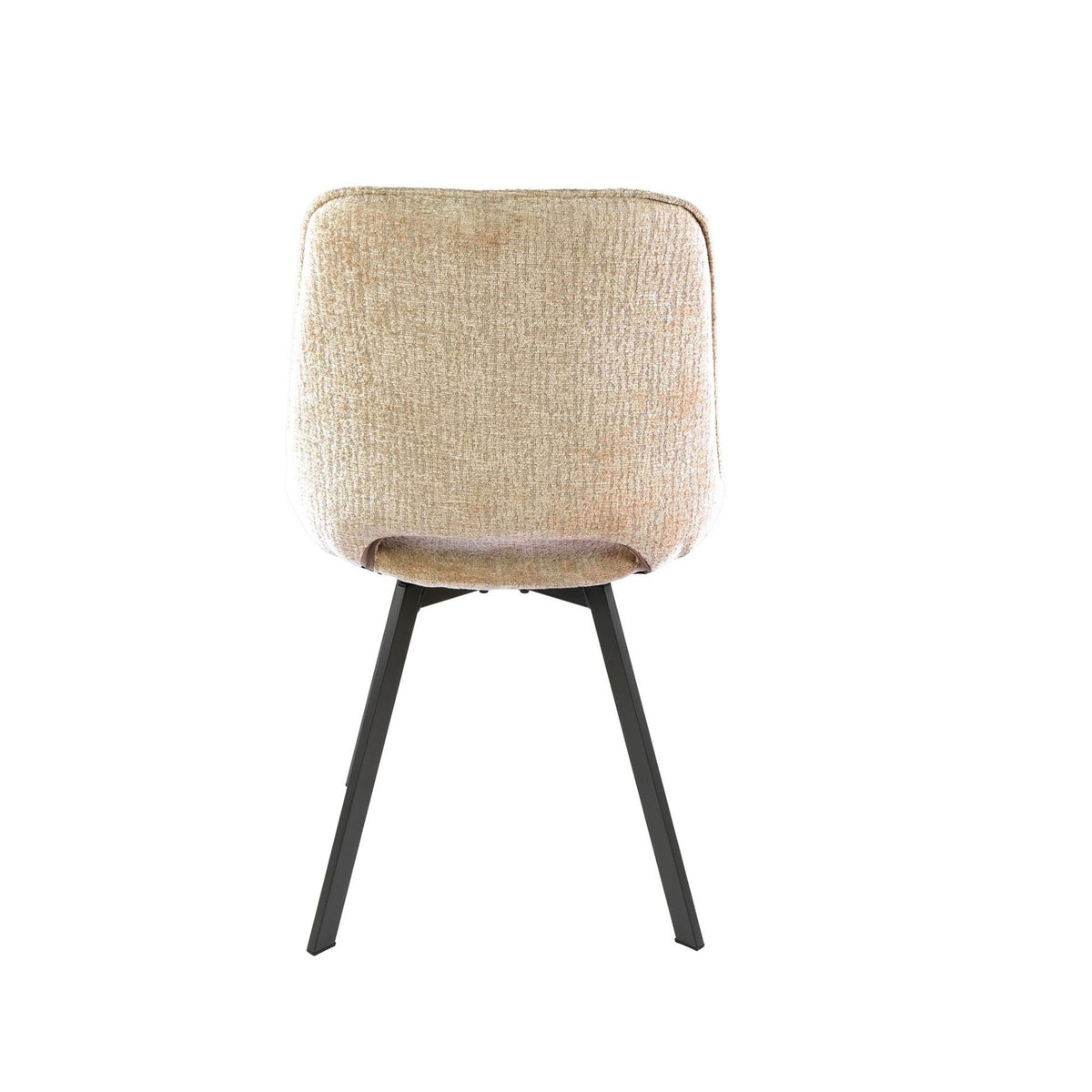 Dining room chairs - Set of 4 Dining room chairs Avero swivel Jaroq sand - Dimehouse