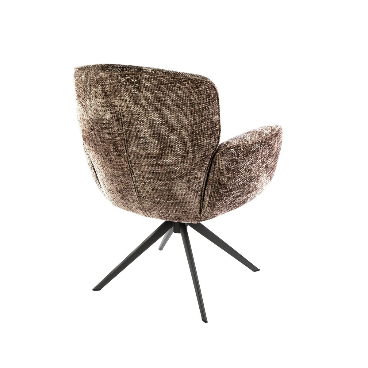 Dining room chairs - Set of 2 dining room chairs Savona swivel Hoven rich champagne - Dimehouse