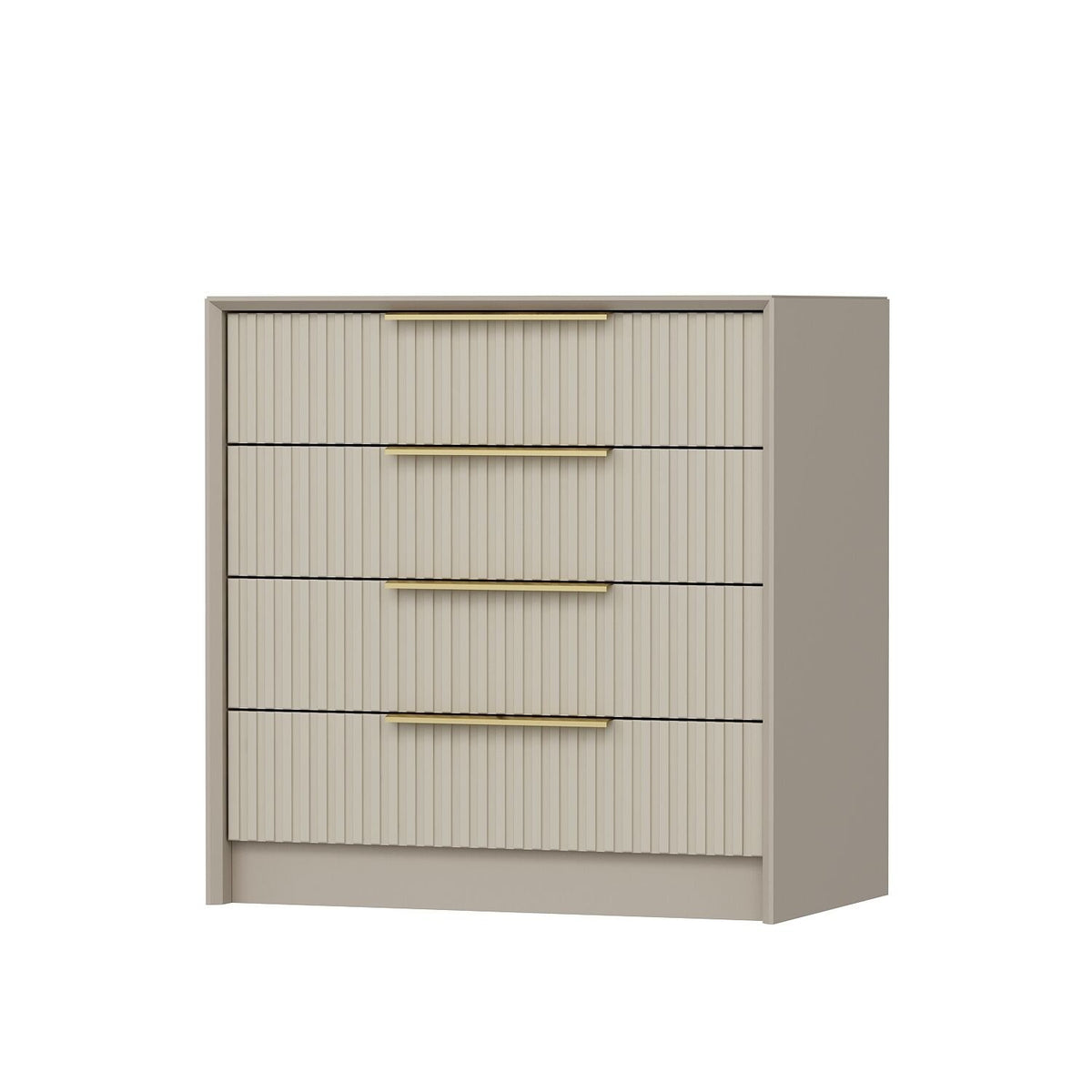 Chests of drawers - Chest of drawers Kala Luxury Stone Melamine 72x77x45 cm - Dimehouse