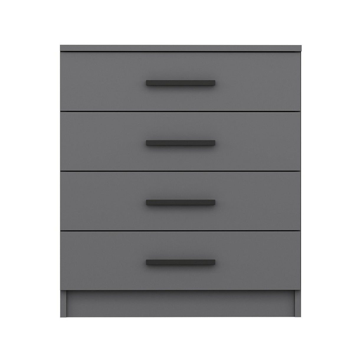 Chests of drawers - Chest of drawers Bare White Melamine 70x42x79 cm - Dimehouse