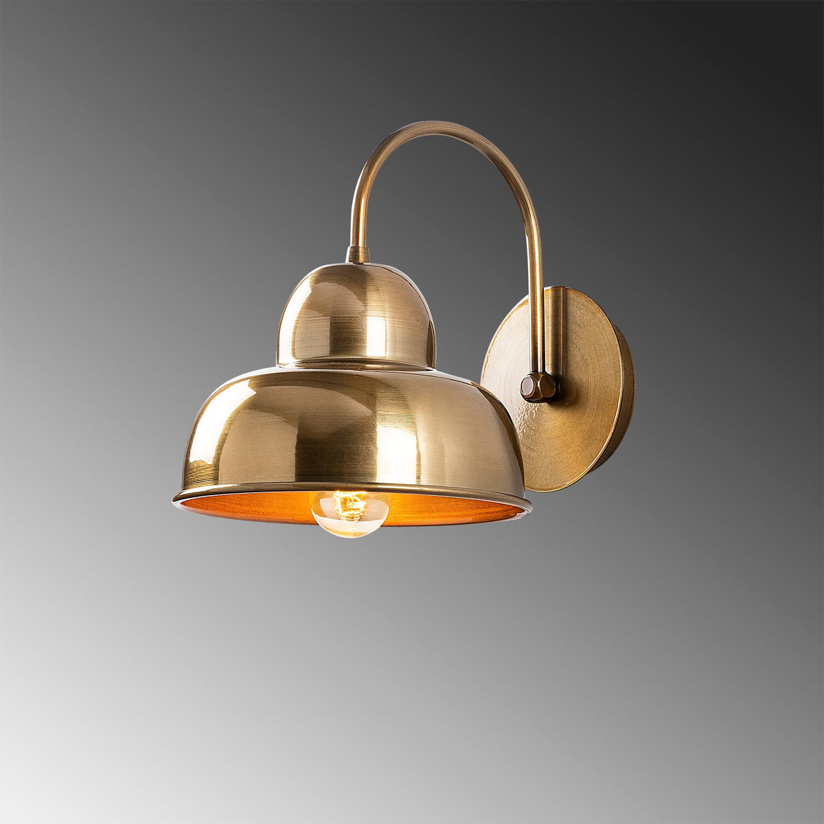 Wall lamps - Wall lamp Gold Metal Allure - Dimehouse