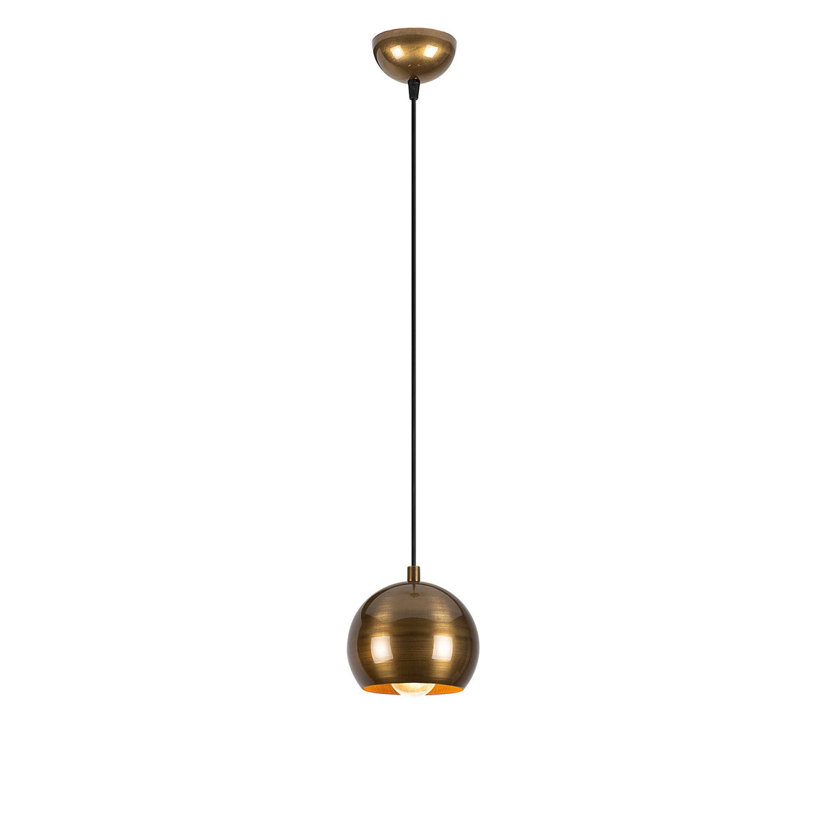 Hanging lamps - Hanging lamp Gold Metal Allure - Dimehouse