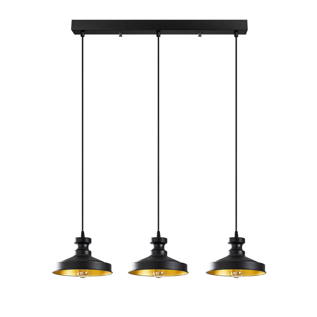Hanging lamps - Hanging lamp Black Metal Allure - Dimehouse