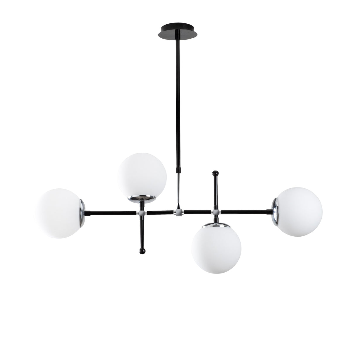 Hanging lamps - Hanging lamp Black Metal Rosanna - Dimehouse