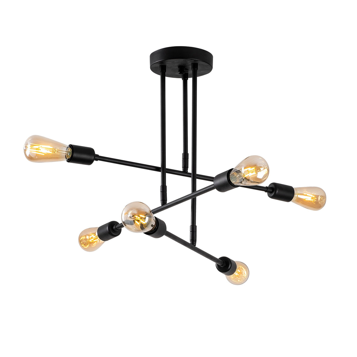 Hanging lamps - Hanging lamp Black Metal Topaz - Dimehouse