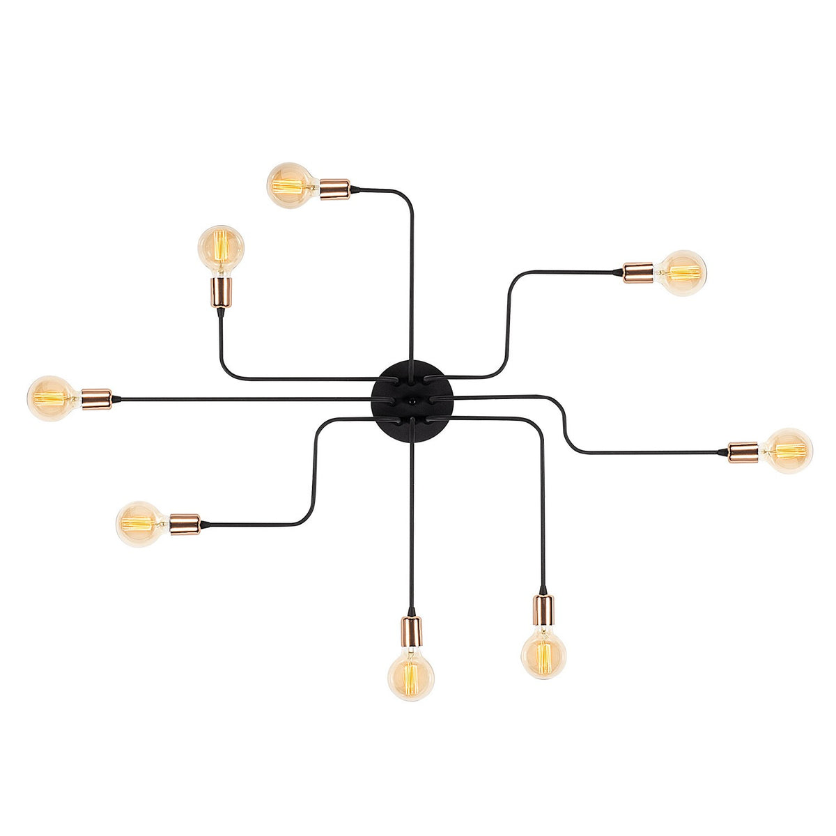 Wall lamps - Wall lamp Black Metal Striker - Dimehouse