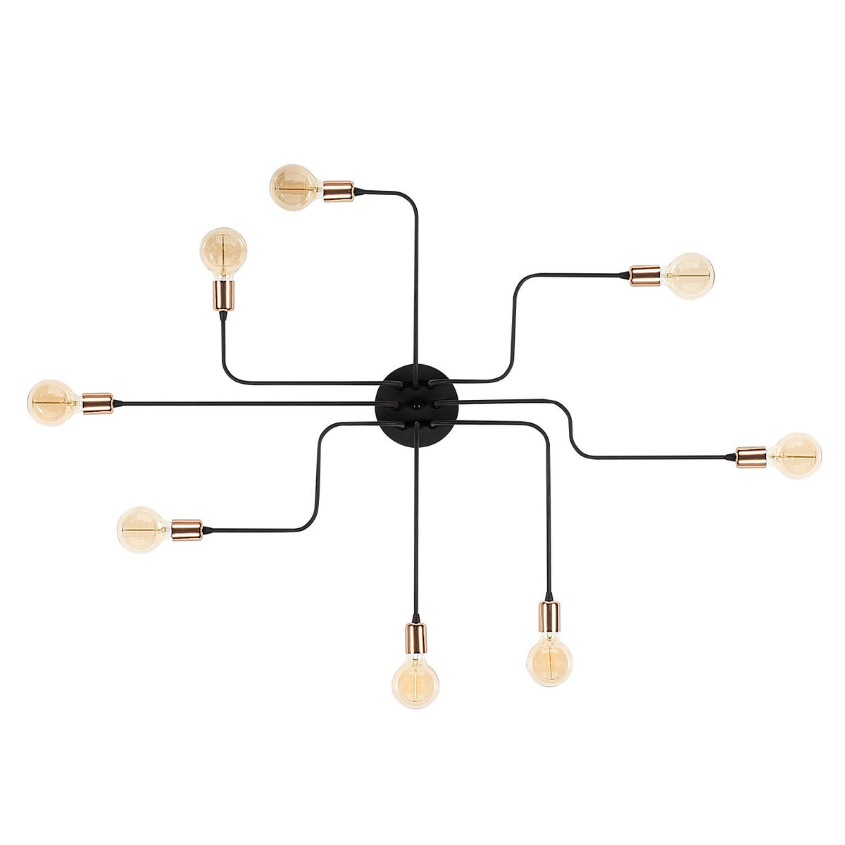 Wall lamps - Wall lamp Black Metal Striker - Dimehouse