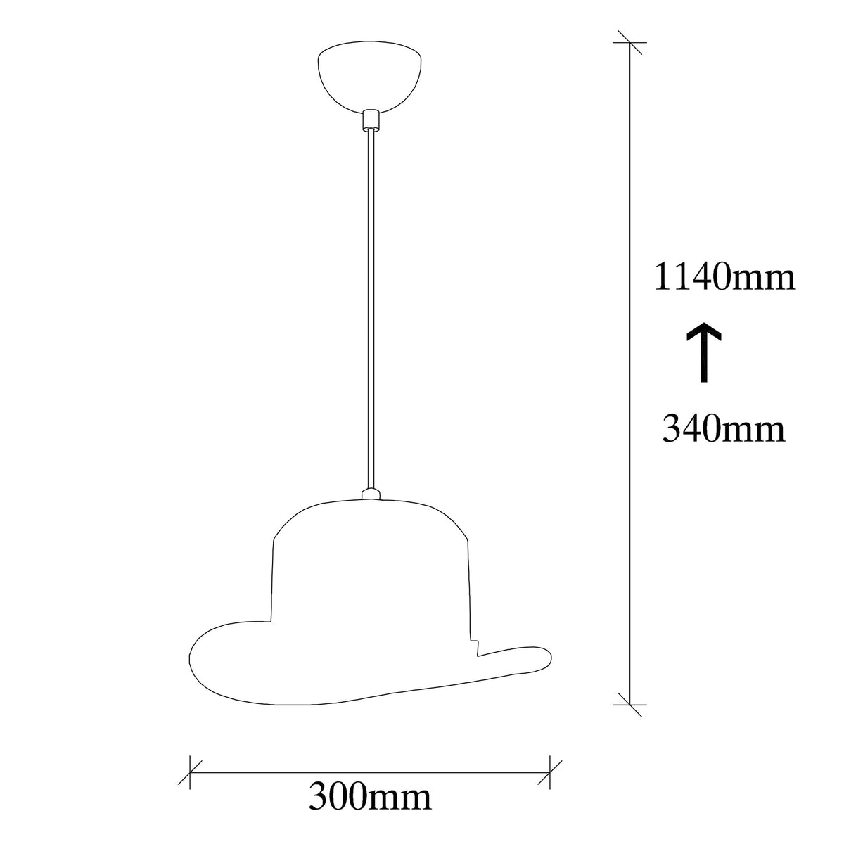 Hanging lamps - Hanging lamp Black Metal Echelon - Dimehouse