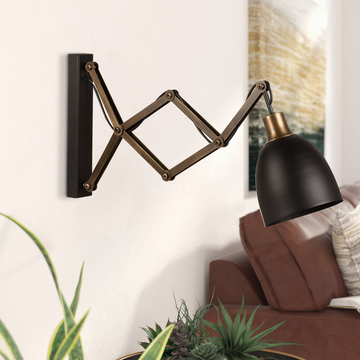Wall lamps - Wall lamp Black Metal Echelon - Dimehouse