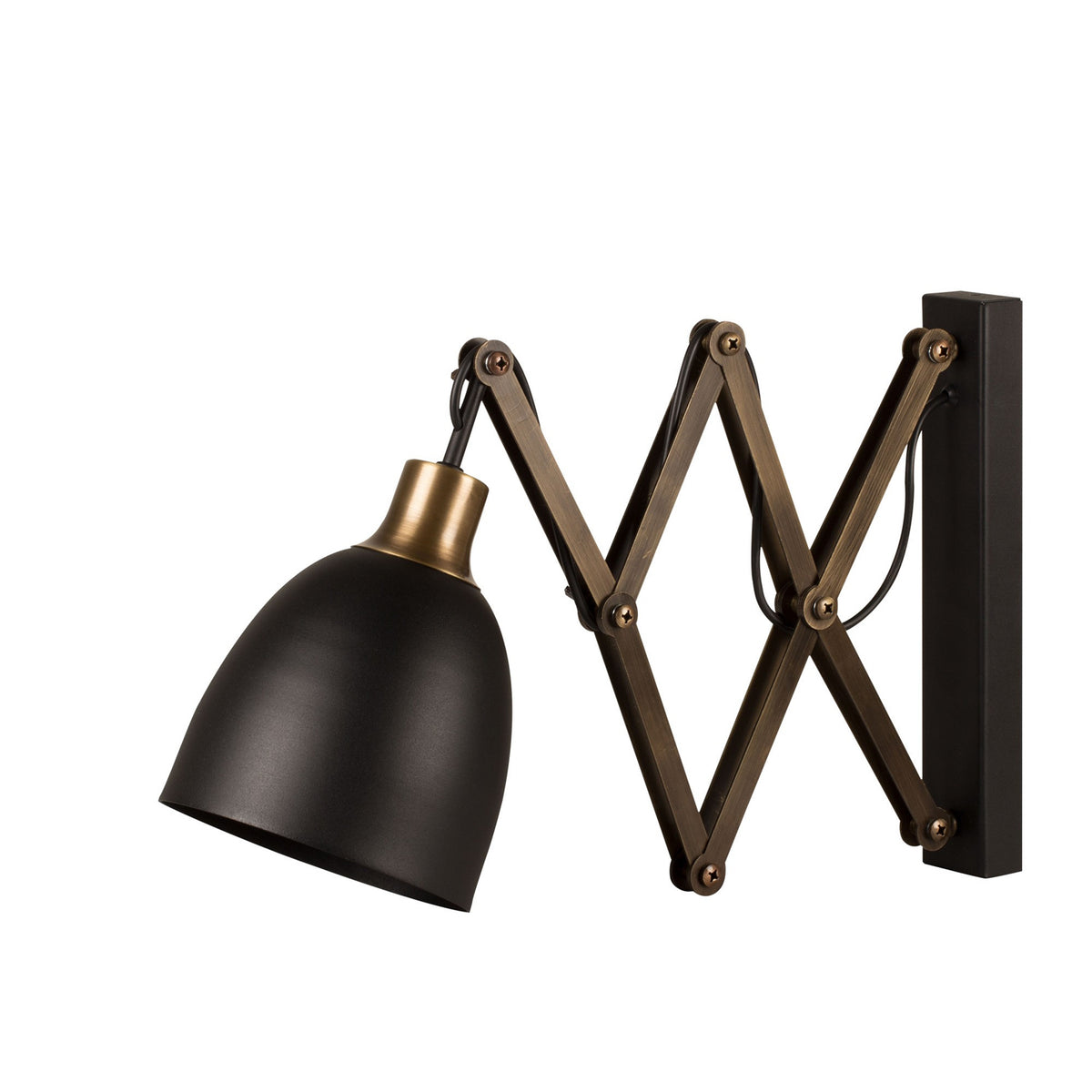 Wall lamps - Wall lamp Black Metal Echelon - Dimehouse
