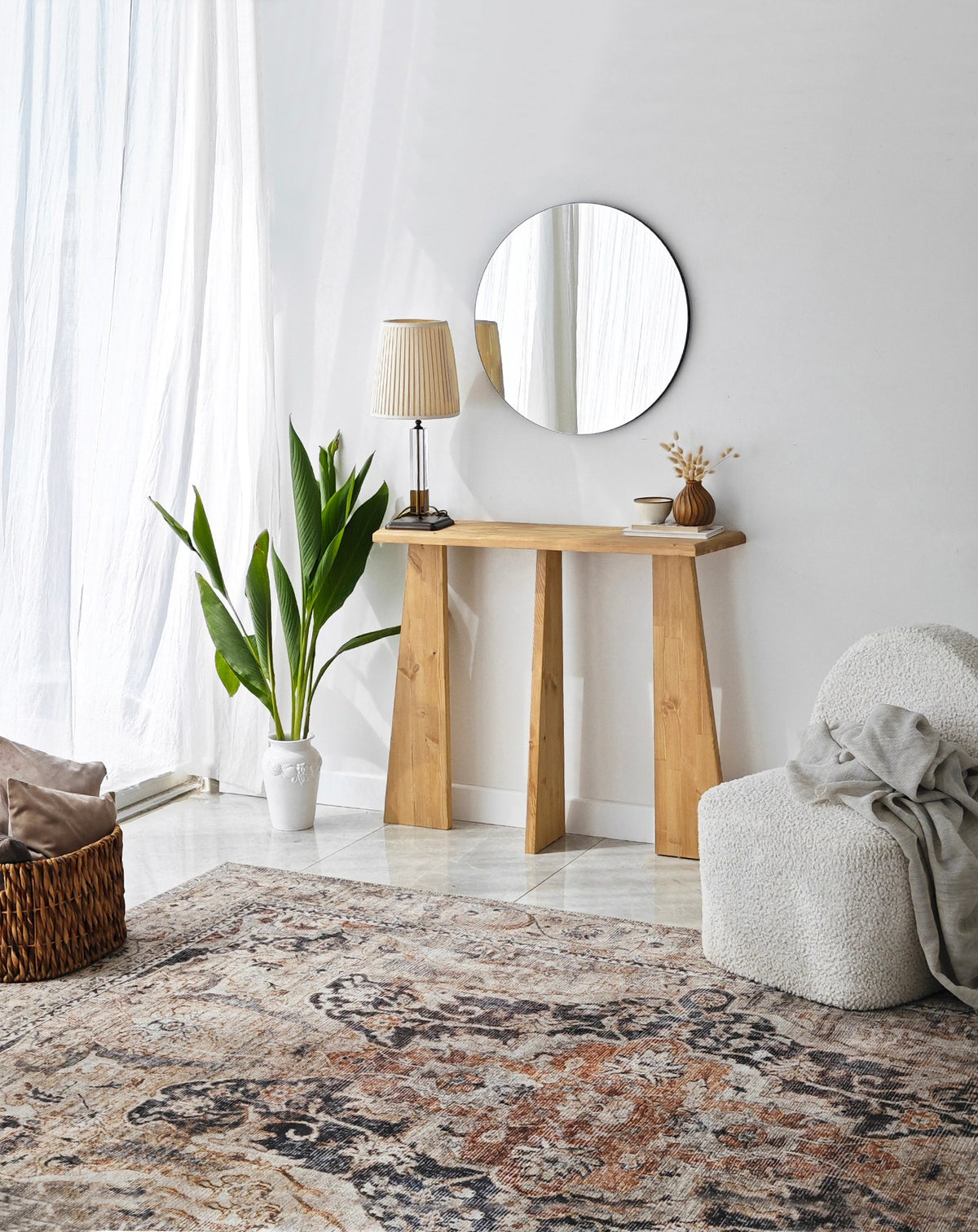 Dressing tables - Dressing table Cleopatra Oak Wood - Dimehouse