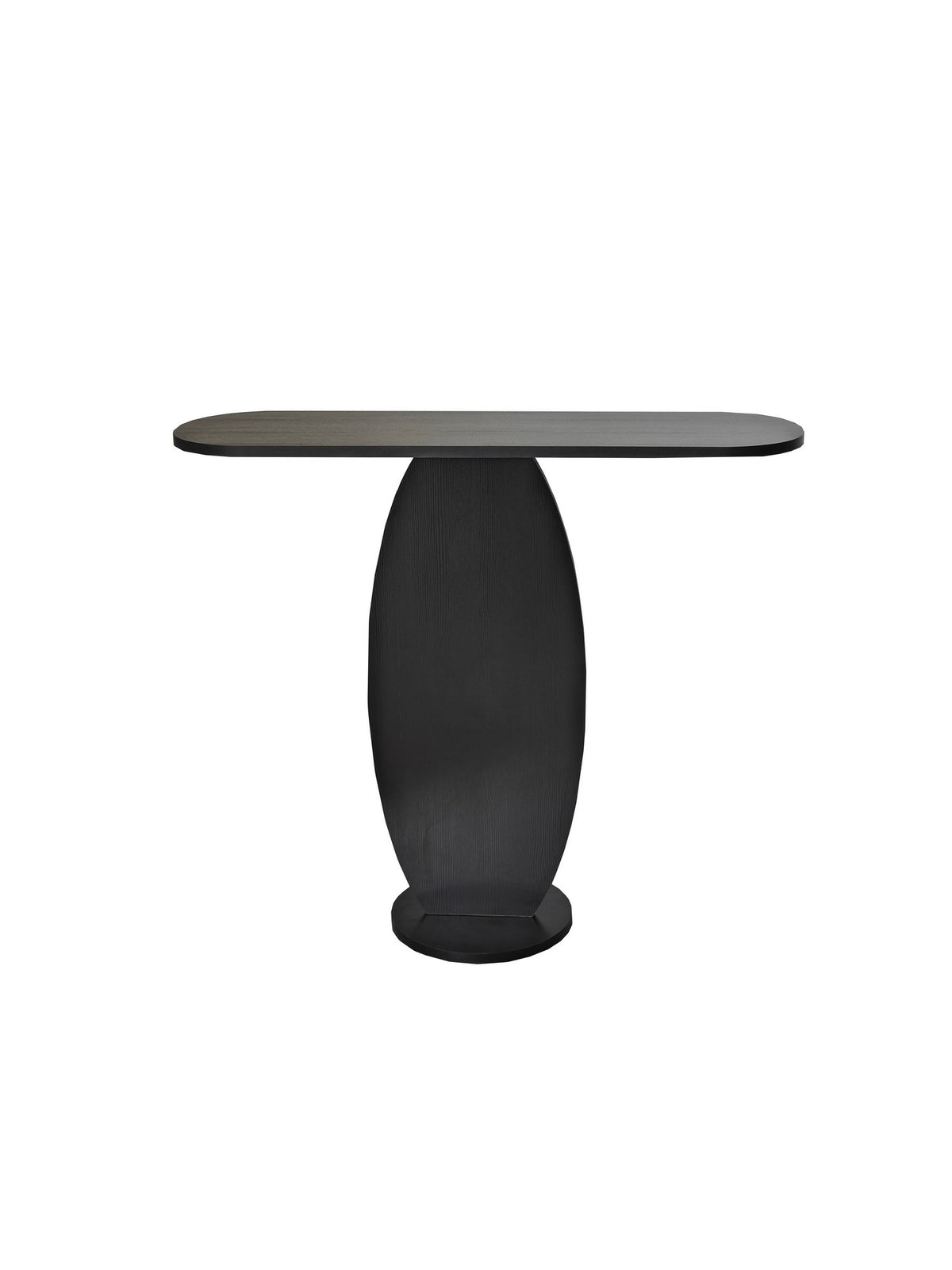 Dressing tables - Dressing table Ellittica Anthracite Melamine 100x81x30 cm - Dimehouse