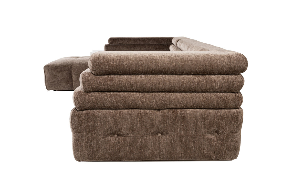 Sofas - Corner sofa Left Boston Gray - Dimehouse