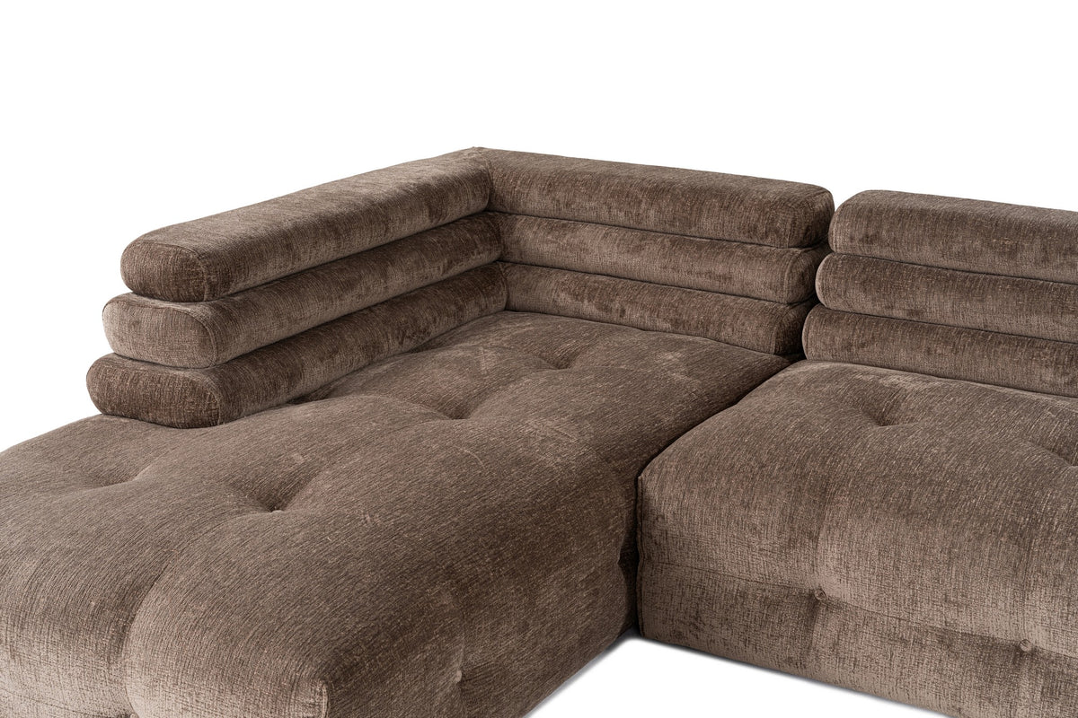 Sofas - Corner sofa Left Boston Gray - Dimehouse