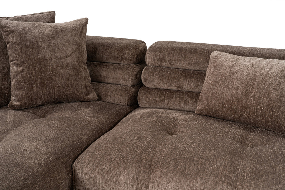 Sofas - Corner sofa Left Boston Gray - Dimehouse