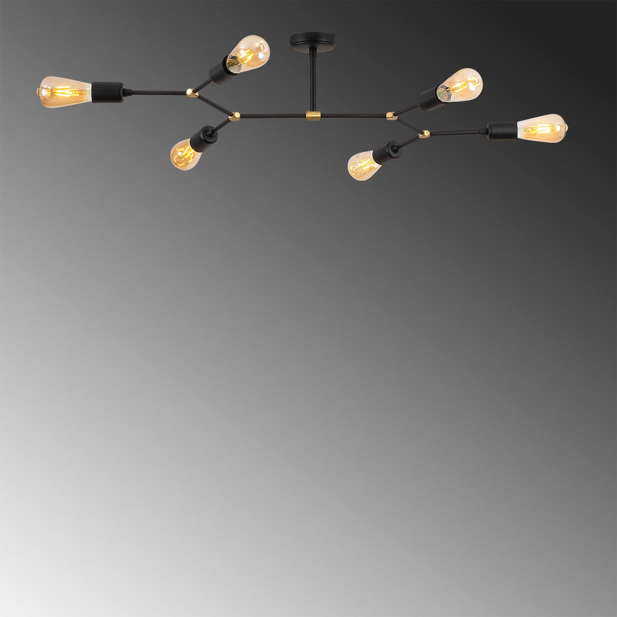 Hanging lamps - Hanging lamp Black Metal Sentinel - Dimehouse