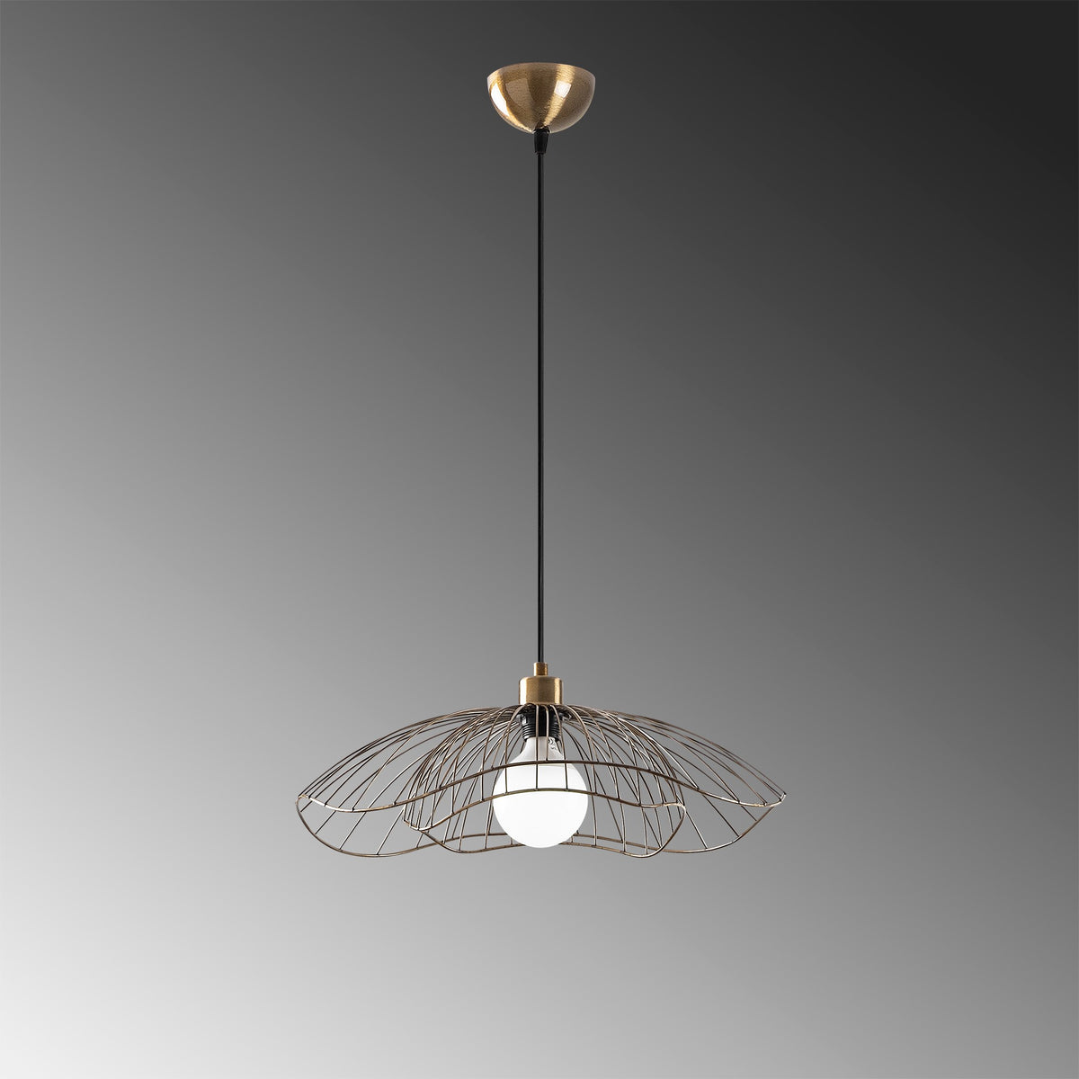 Hanging lamps - Hanging lamp Bronze-colored Metal Twilight - Dimehouse