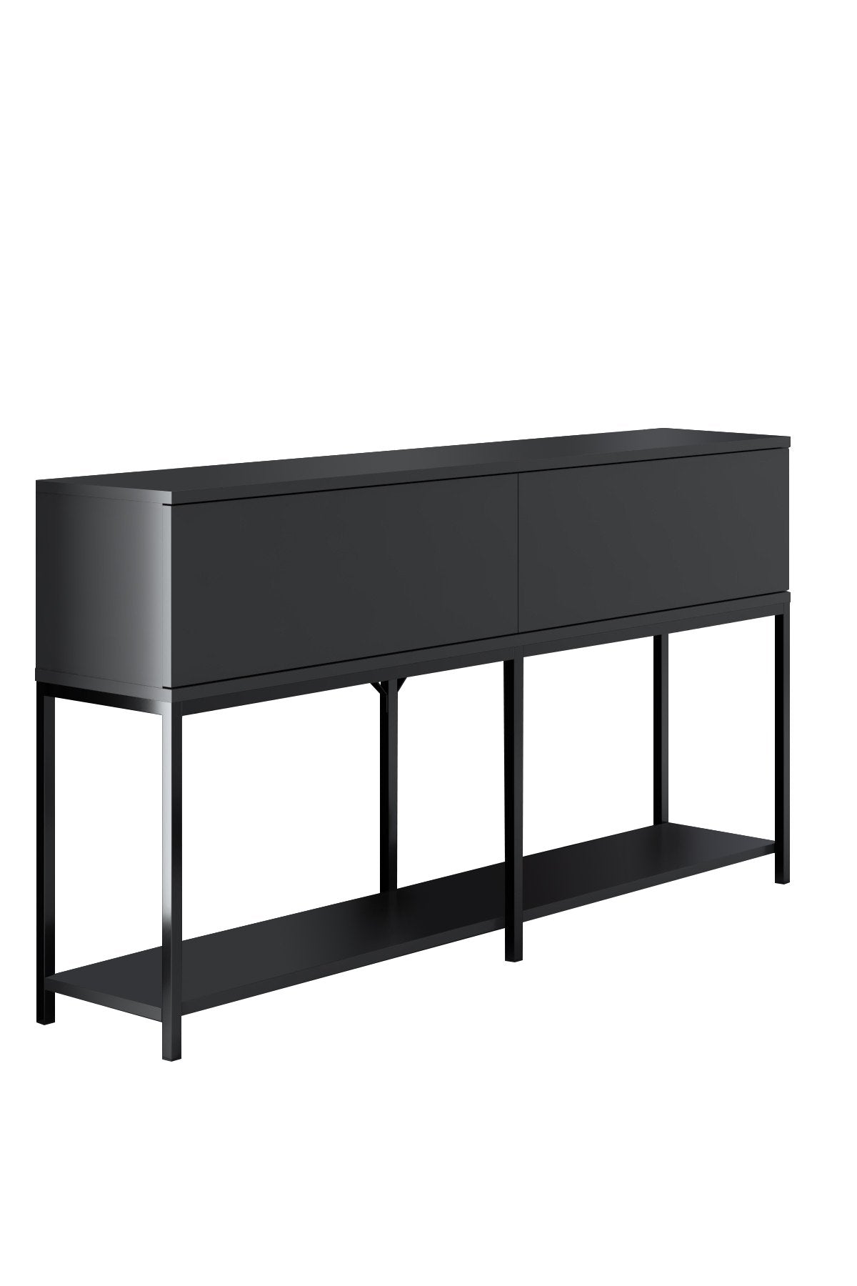 Furniture Sets - Furniture Set Anthracite Lord - Coffee Table + TV Furniture + Sideboard - Black Frame - Dimehouse