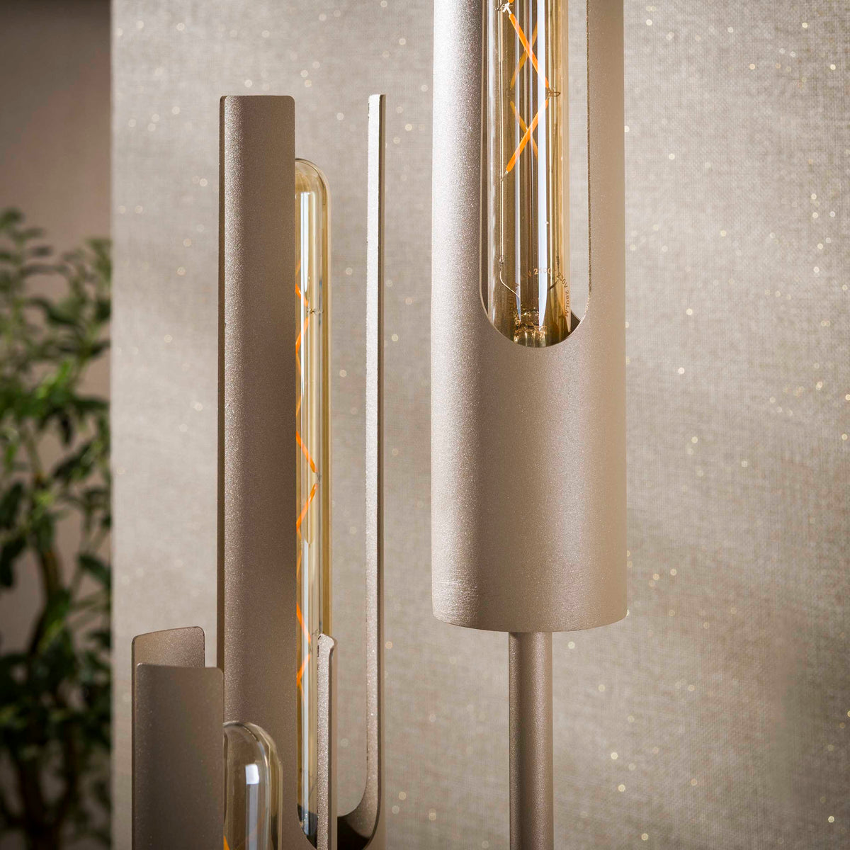 Floor lamp - Floor lamp Judy 5 - slightly stepped beige - Dimehouse