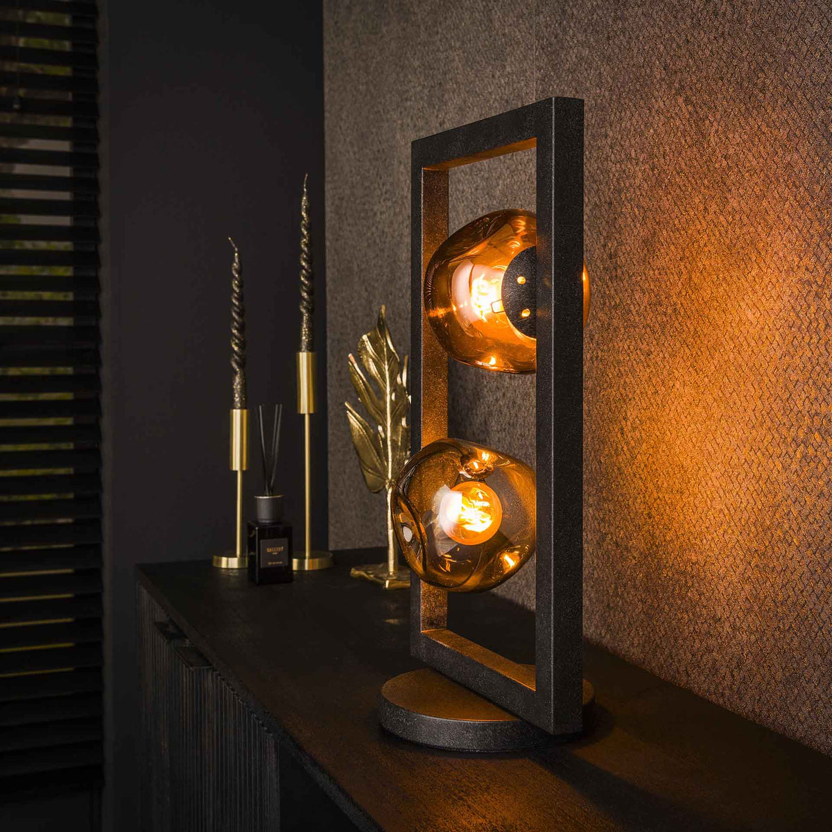 Table lamps - Table lamp Ada 2 - light colored glass - Dimehouse