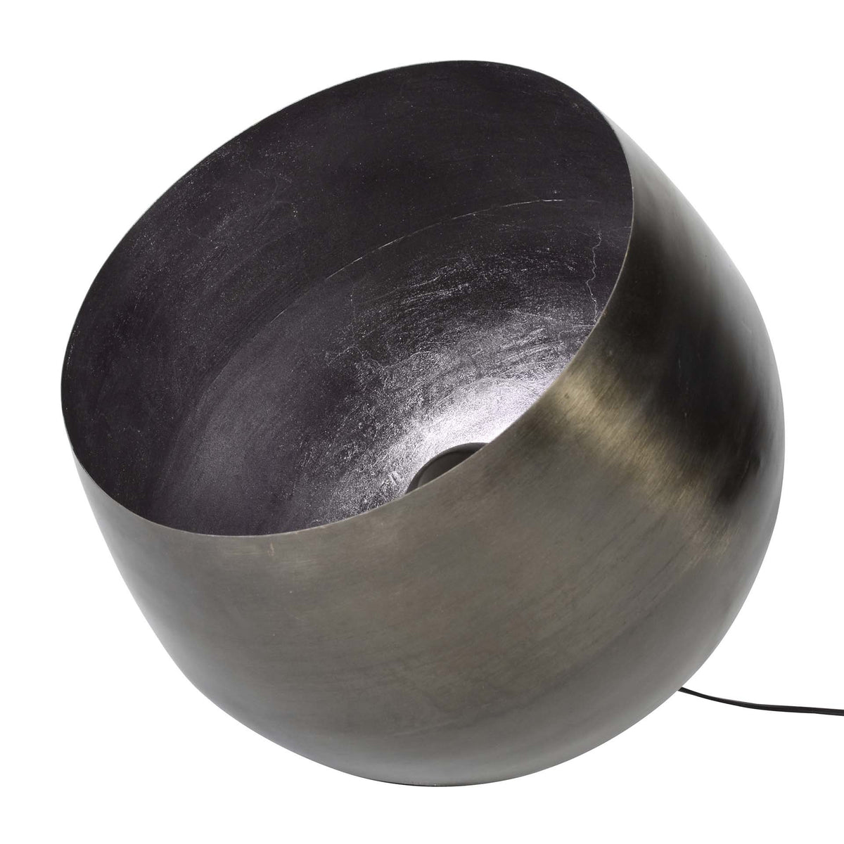 Table lamp Basel DH Interior Black LxWxH 52x51x51 Nickel Atmospheric photo diagonal front view