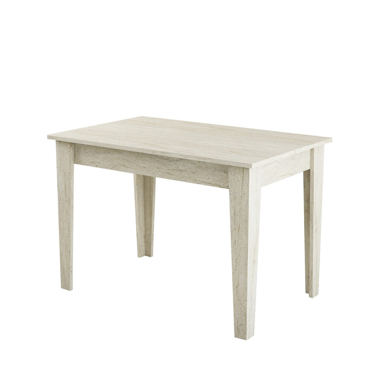 Kiev dining table travertine 110 cm Melamine-coated wood composite