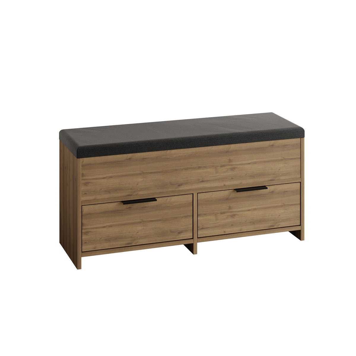 Shoe cabinets - Shoe cabinet Cove Natural Melamine 106x50x34 cm - Dimehouse