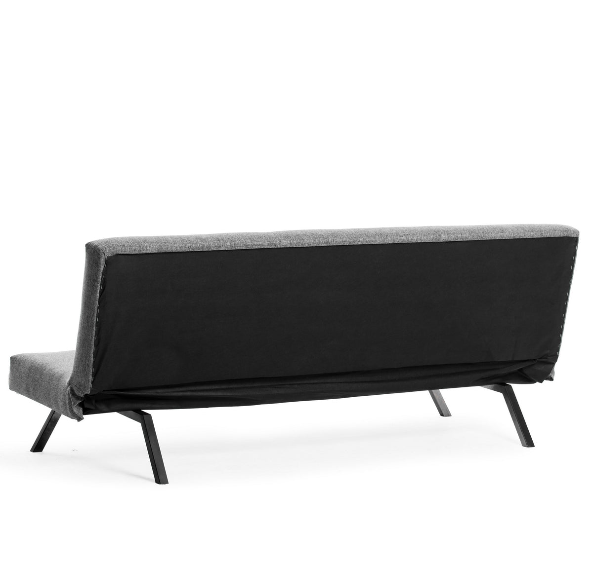 Sofa beds - Sofa bed Light gray Fabric 3 - Seater - 180 cm - Without armrests - Zoly - Dimehouse