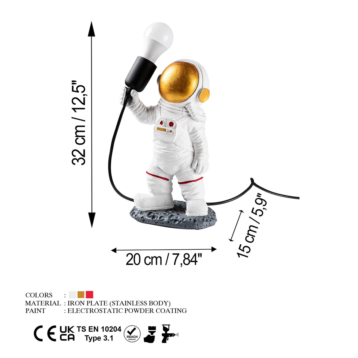 Table lamps - Astronaut table lamp - Dimehouse