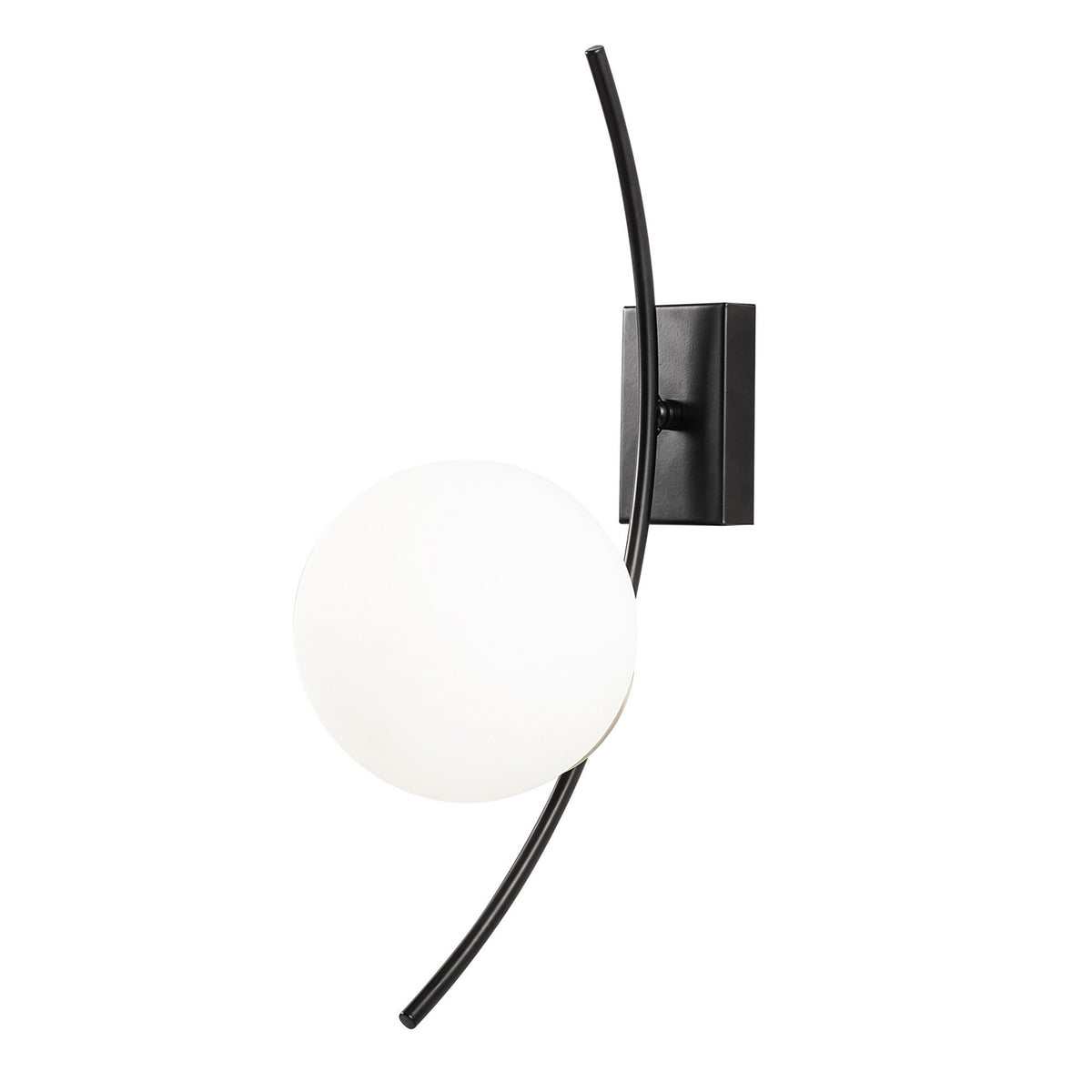 Wall lamps - Wall lamp Black Glass Cielo - Dimehouse
