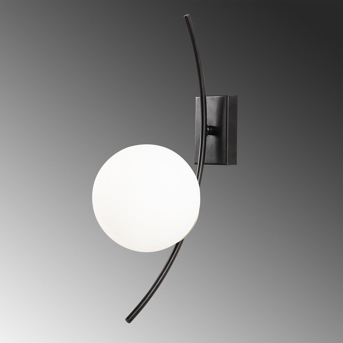 Wall lamps - Wall lamp Black Glass Cielo - Dimehouse