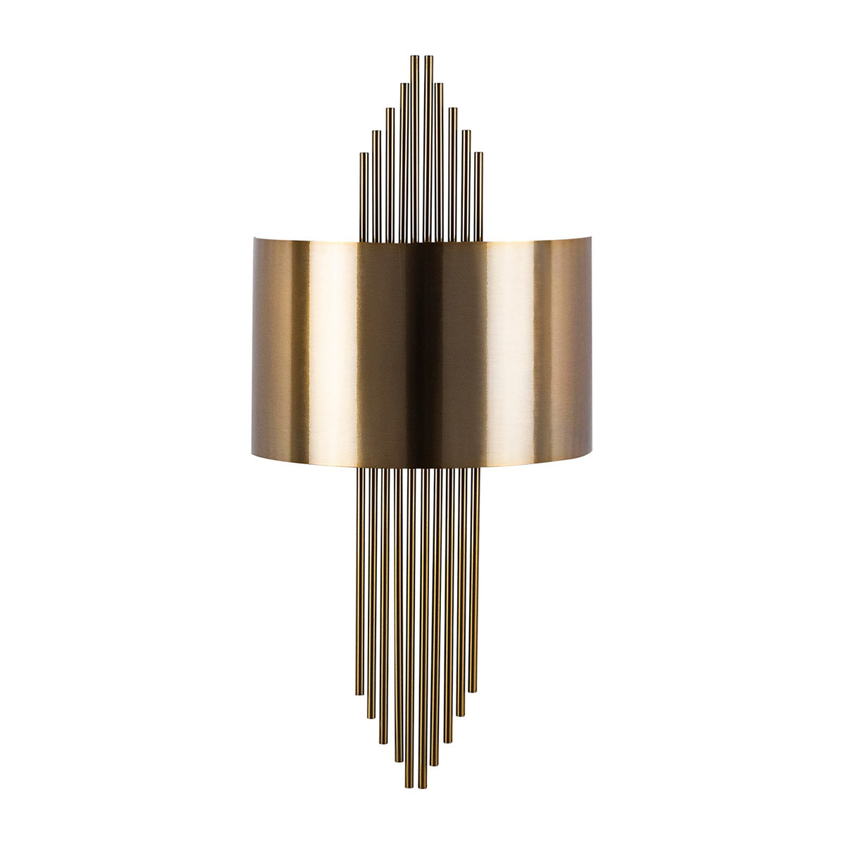 Wall lamps - Wall lamp 1 - light Bronze Gold Metal Andes - Dimehouse