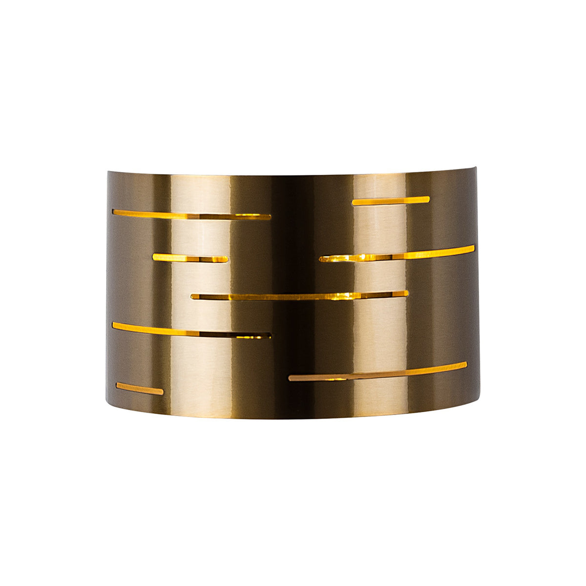Wall lamps - Wall lamp 1 - light Bronze-colored Metal Mesa - Dimehouse