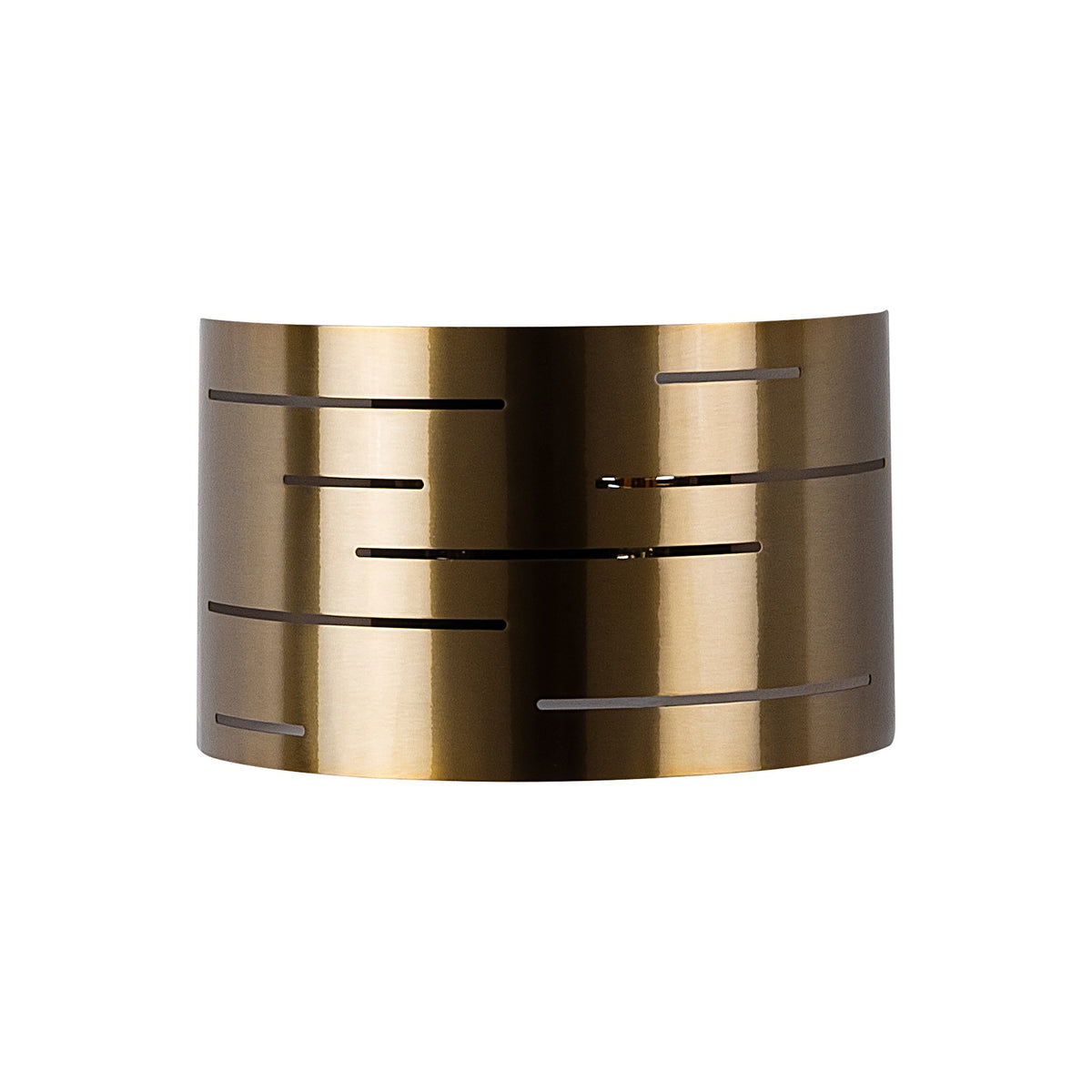 Wall lamps - Wall lamp 1 - light Bronze-colored Metal Mesa - Dimehouse