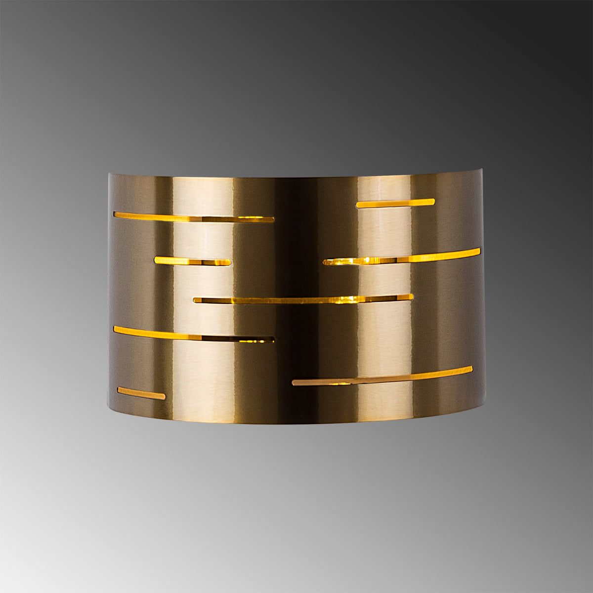 Wall lamps - Wall lamp 1 - light Bronze-colored Metal Mesa - Dimehouse