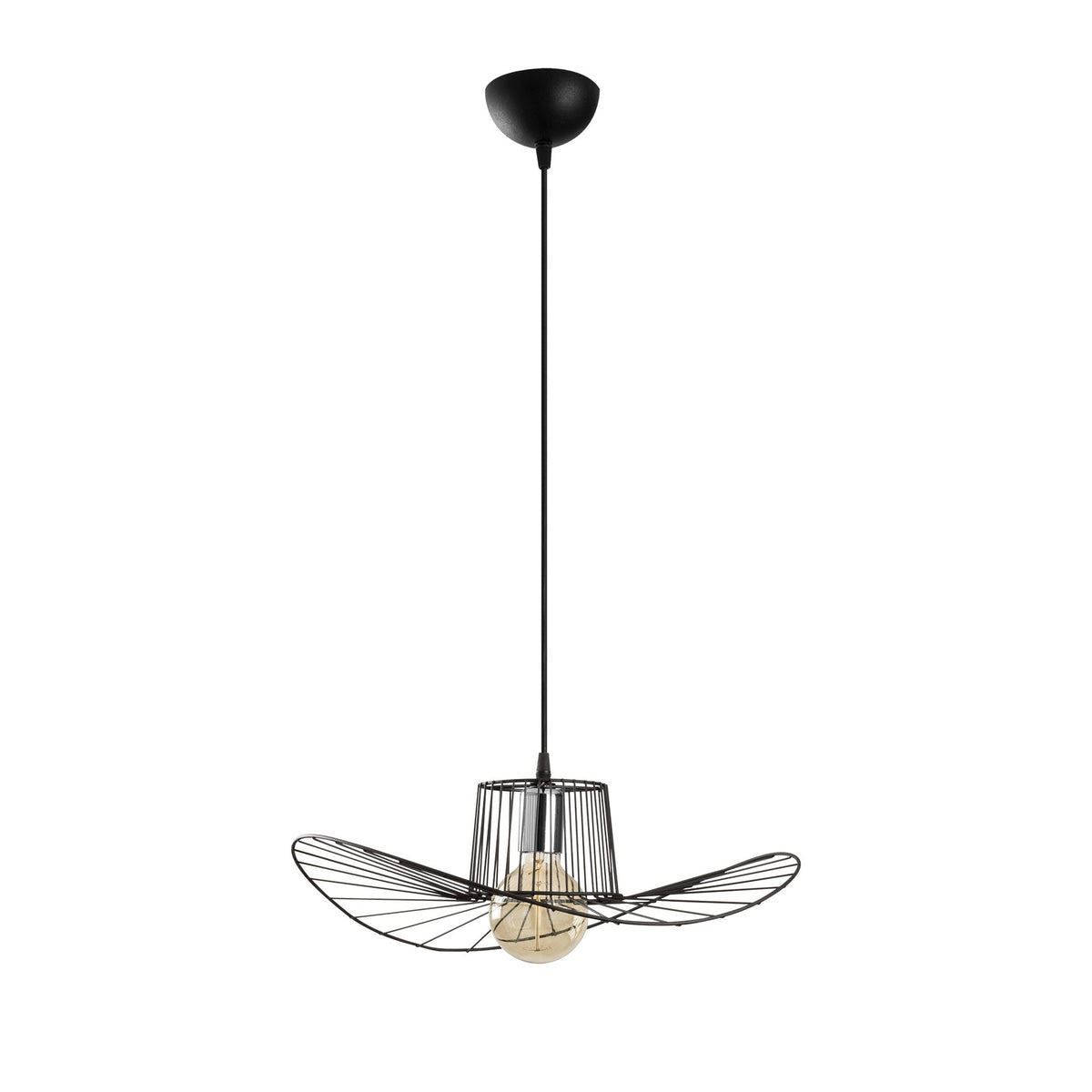 Hanging lamps - Hanging lamp 1 - light Black Metal Predator - Dimehouse